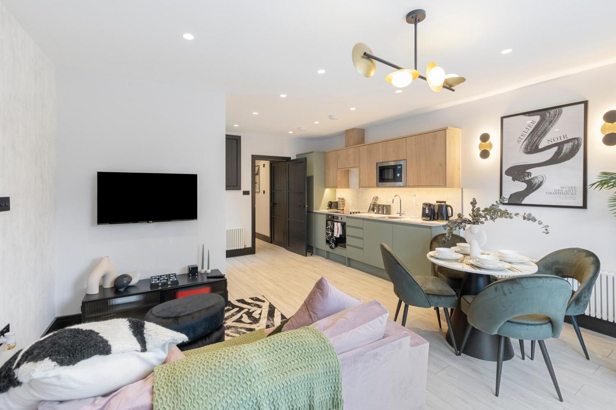 ロンドンUnwind In Style 2Br With Cozy Backyard For Groupsアパートメント エクステリア 写真
